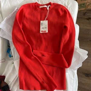 Helmut Lang ribbed long sleeve. NWT